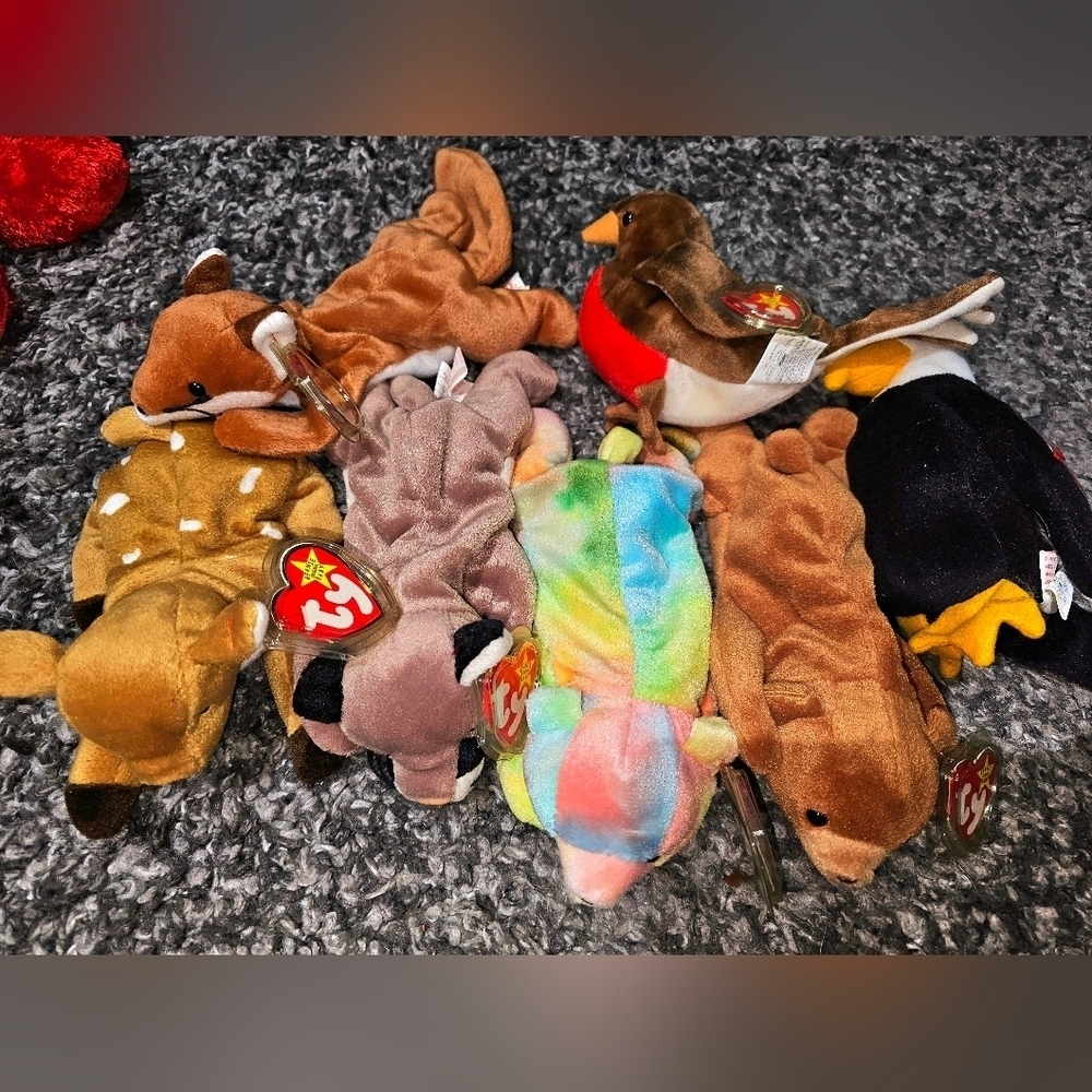 Vintage Ty Beanie Baby Lot - BNWTS - Picture 2 of 4